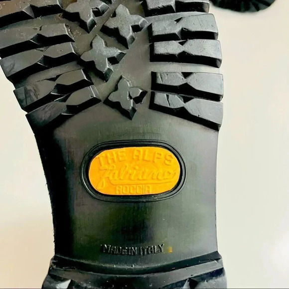 Vintage Calzaturificio The Alps Fabiano Suede Hiking Trail Mountaineering Boots - Picture 7 of 9